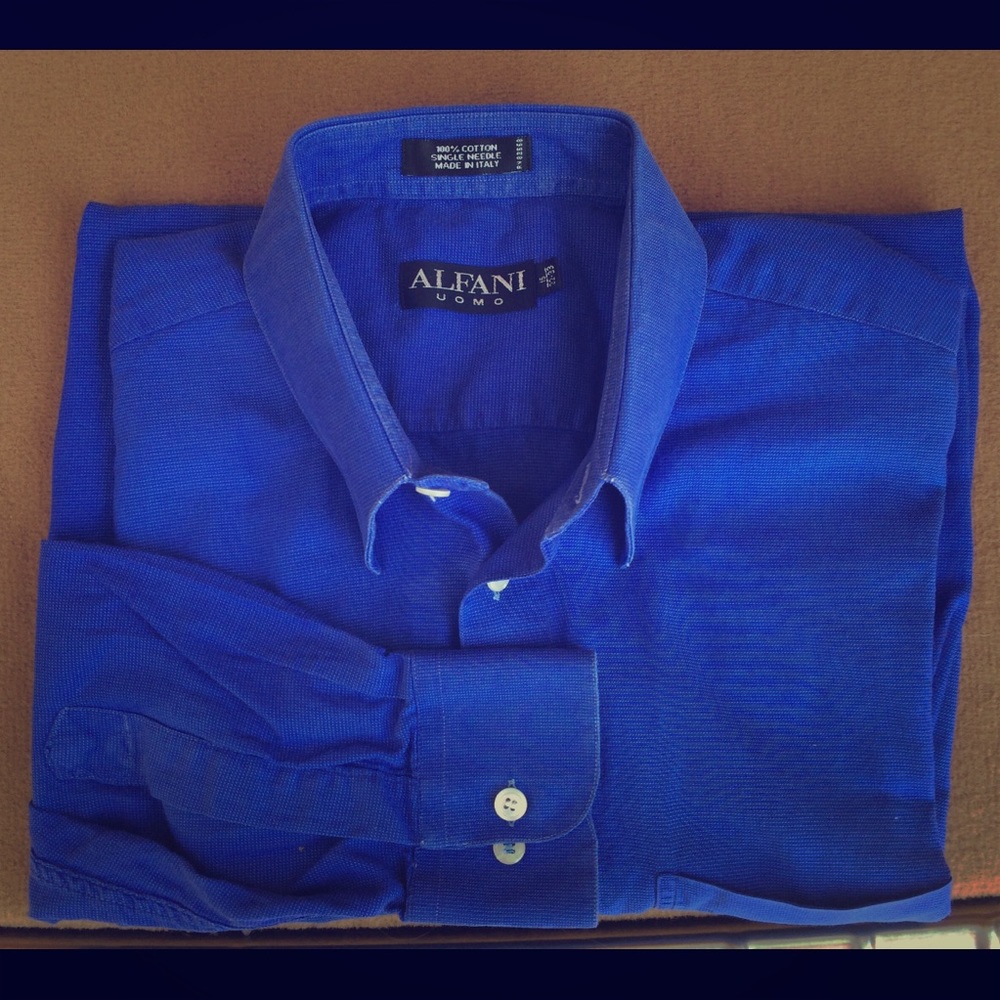 AlLFANI UOMO VTG Button Down Shirt 👊